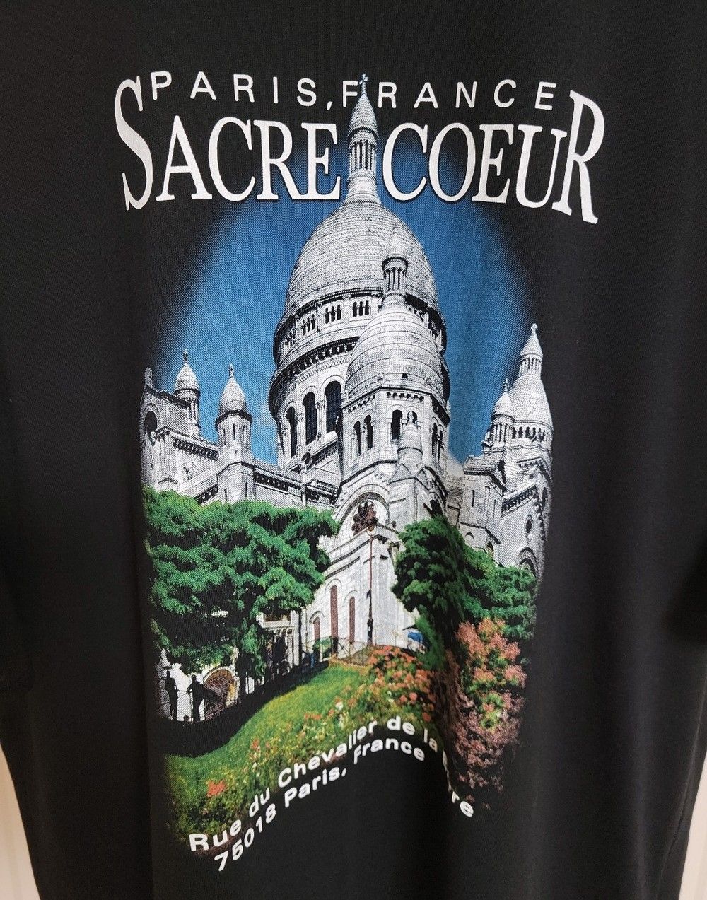 Balenciaga Sacre Coeur And Notre-dame T-shirt in White for