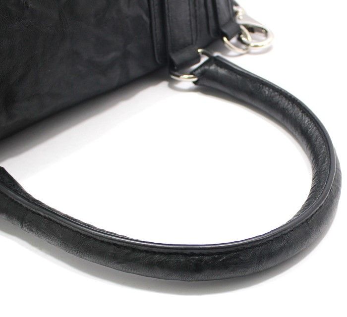 Givenchy Black Sugar Goatskin Leather Medium Antigona Bag