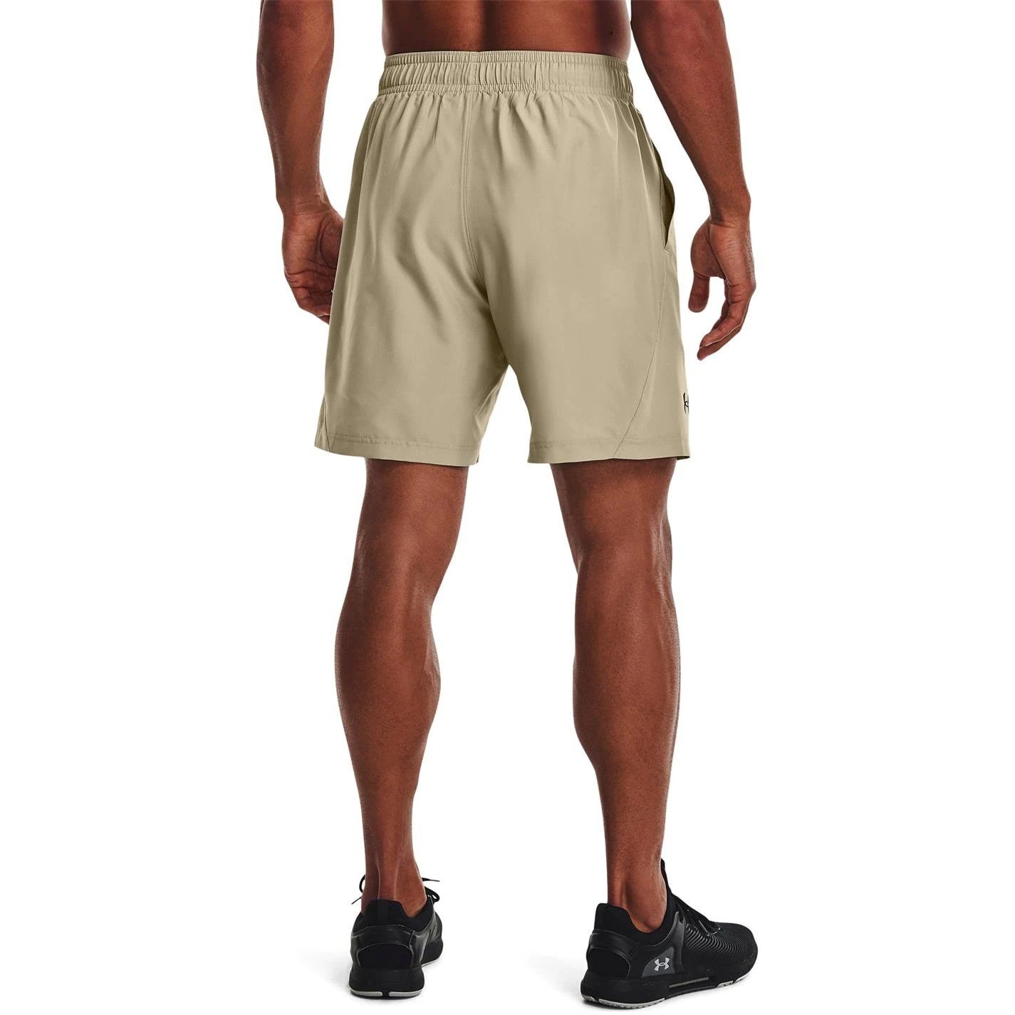 AE, Limitless 2-in-1 Shorts - Khaki And Black, Gym Shorts Men