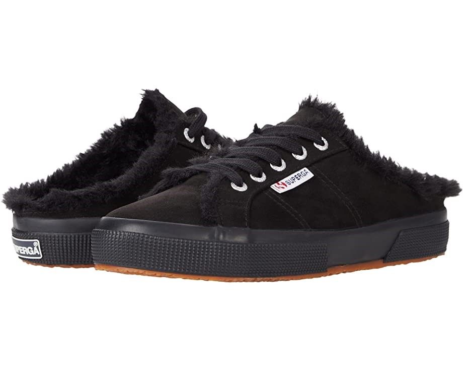 Superga faux fur lined 2024 sneakers