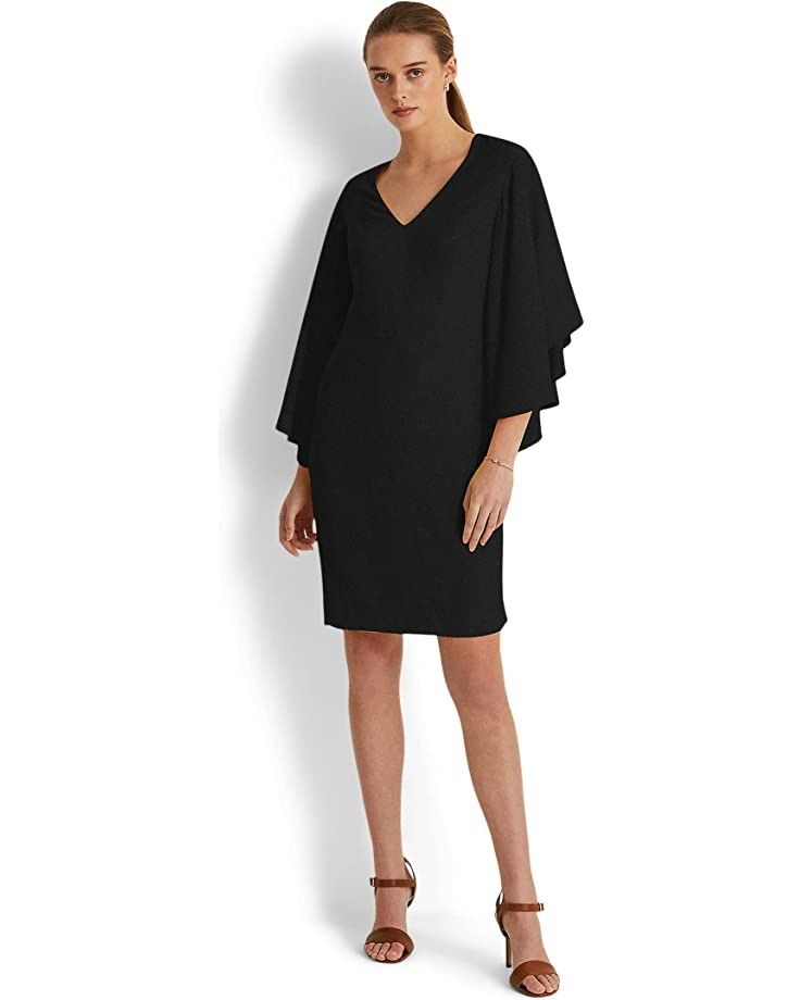 LAUREN Ralph Lauren Crepe Shift Dress