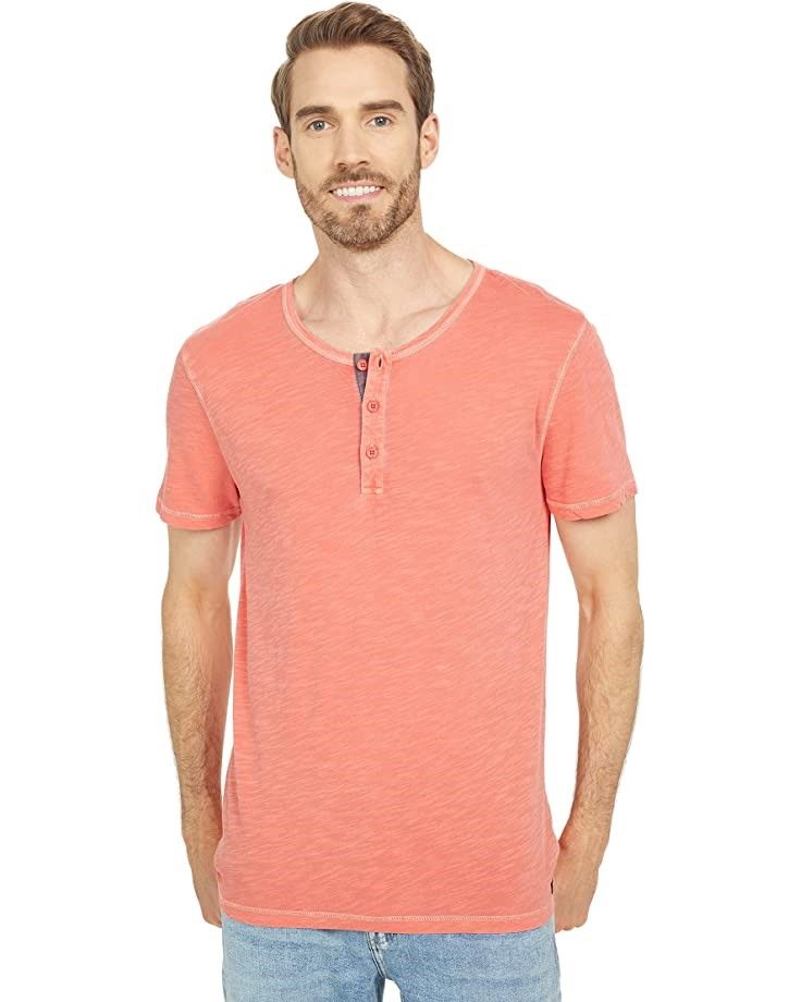 더 브랜드 숏 슬리브 헨리 The Normal Brand Slub Short Sleeve Henley  9424107663