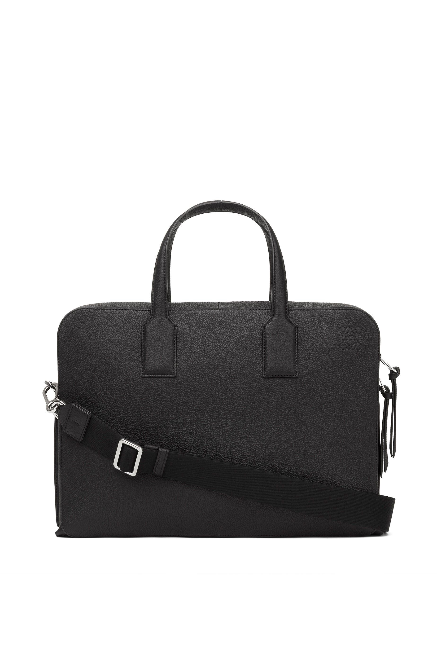 로에베-고야 슬림 소프트 카프스킨 Goya thin briefcase in soft grained calfskin 0010144210  Black