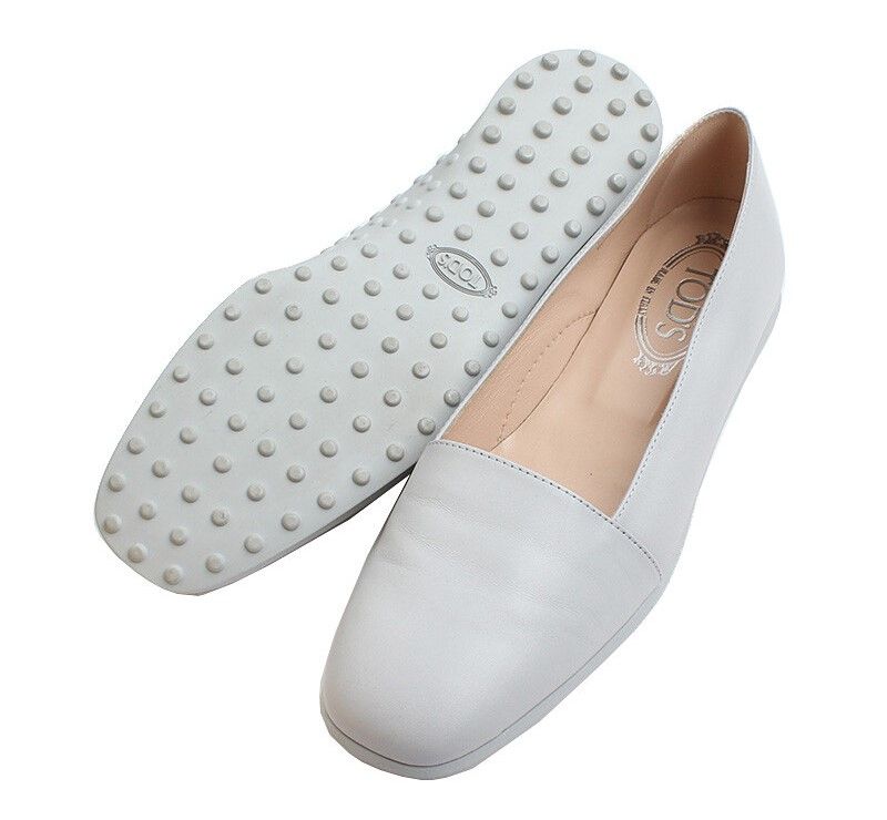 Tods Light Grey Loafers 37 41045597 | eBay display picture 3