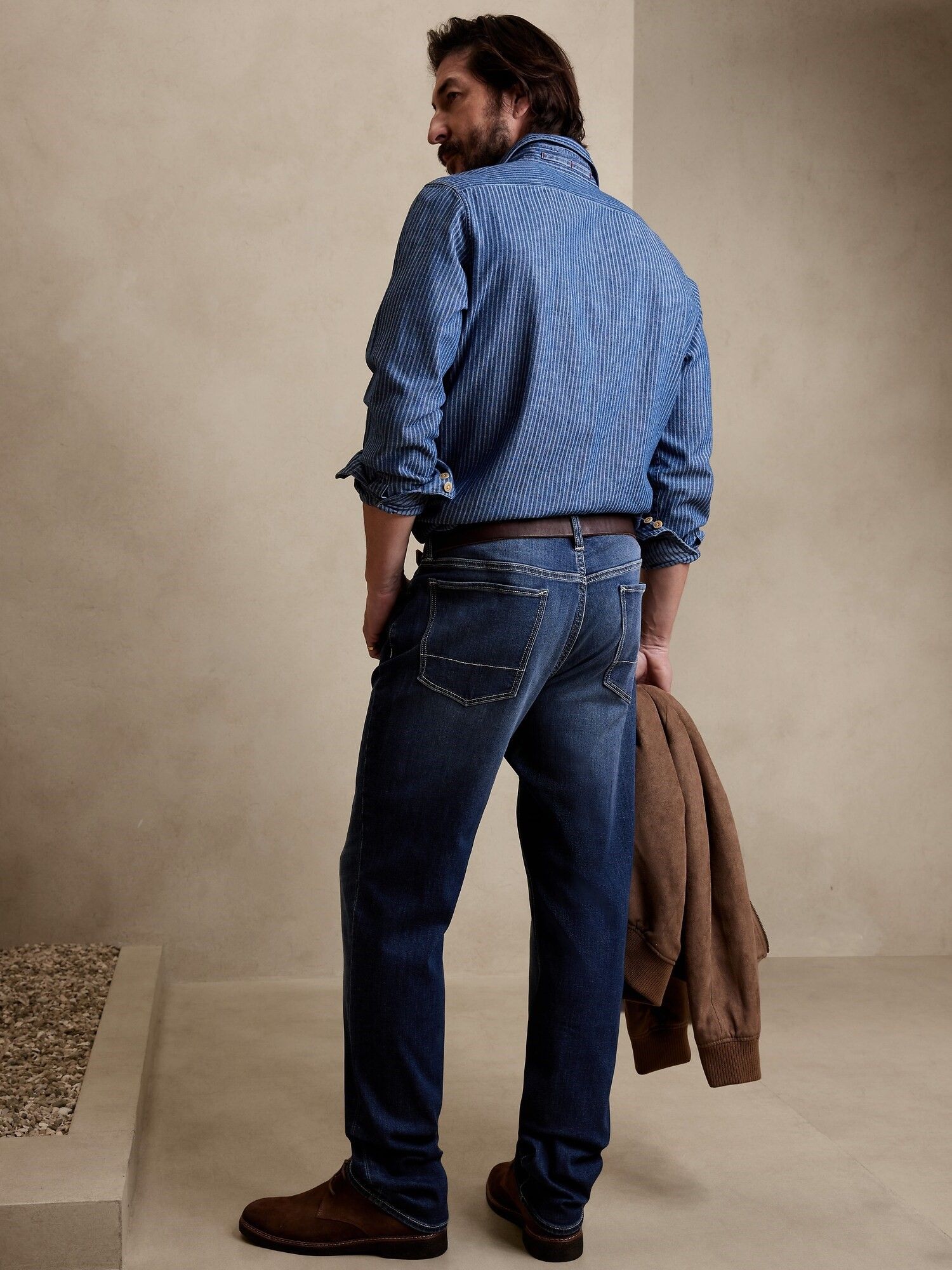 바나나리퍼블릭-스트레이트 트래블 진 Straight Travel Jean (Color Gray Denim) 794748001 | 트렌비 바나나리퍼블릭... 
