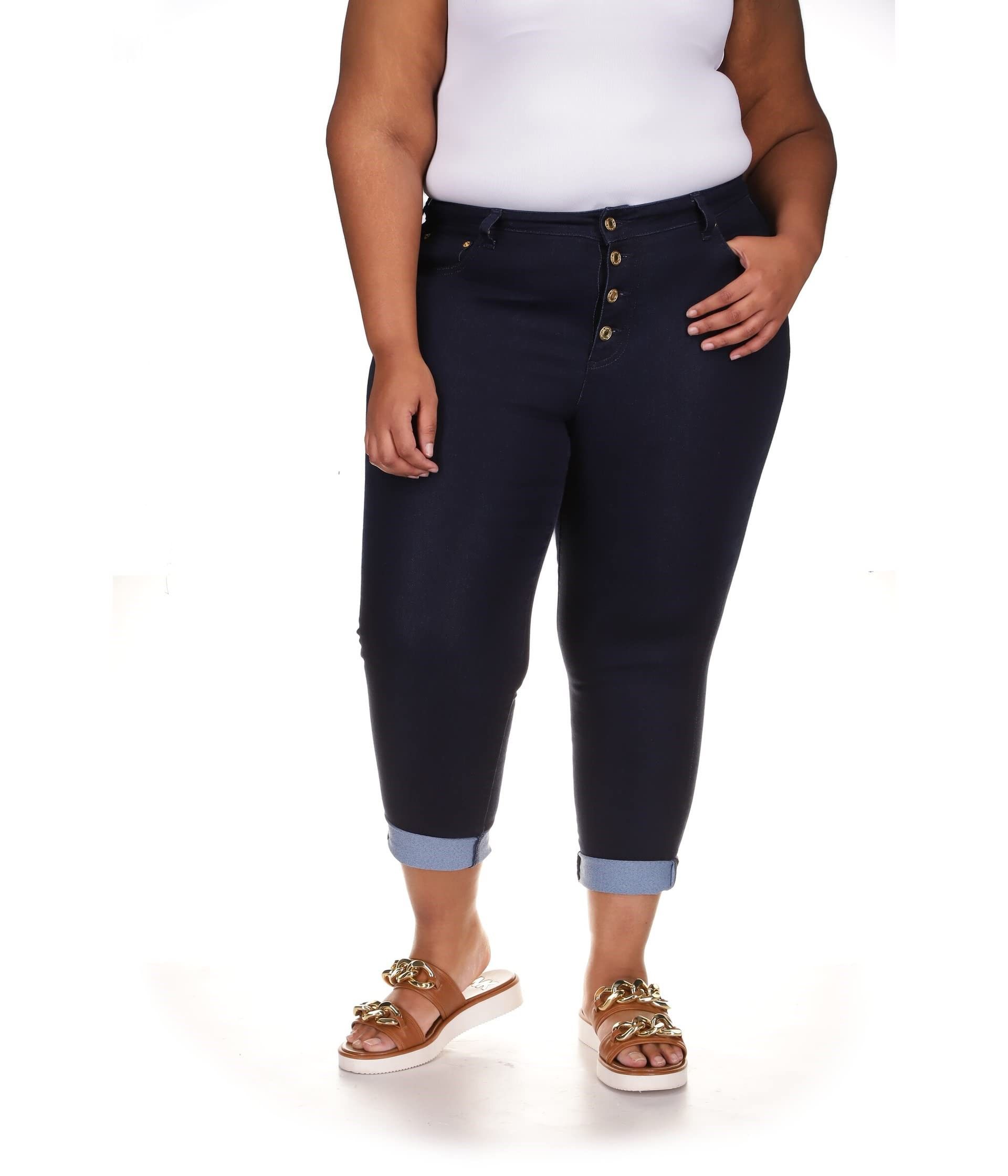 MICHAEL Michael Kors Plus Size Solid Pull-On Leggings