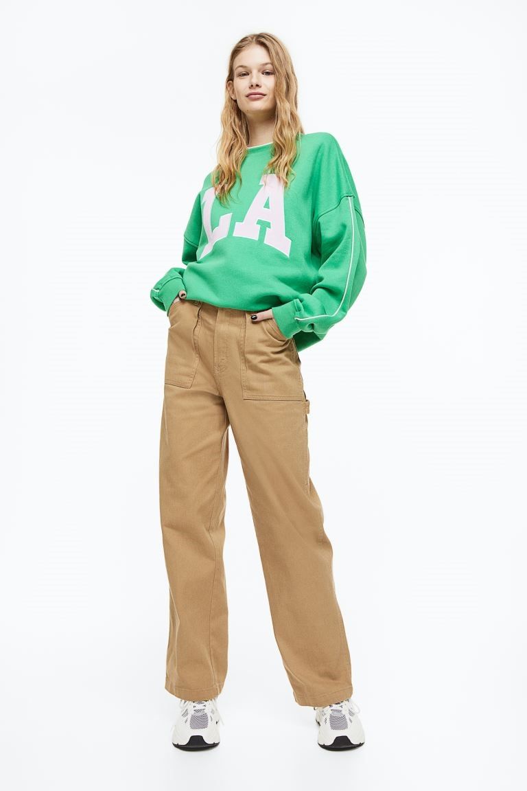 에이치앤엠-트윌 카고 바지 Twill cargo trousers 1124755002... 트렌비 에이치앤엠-트윌 카고 바지 Twill cargo trousers... 