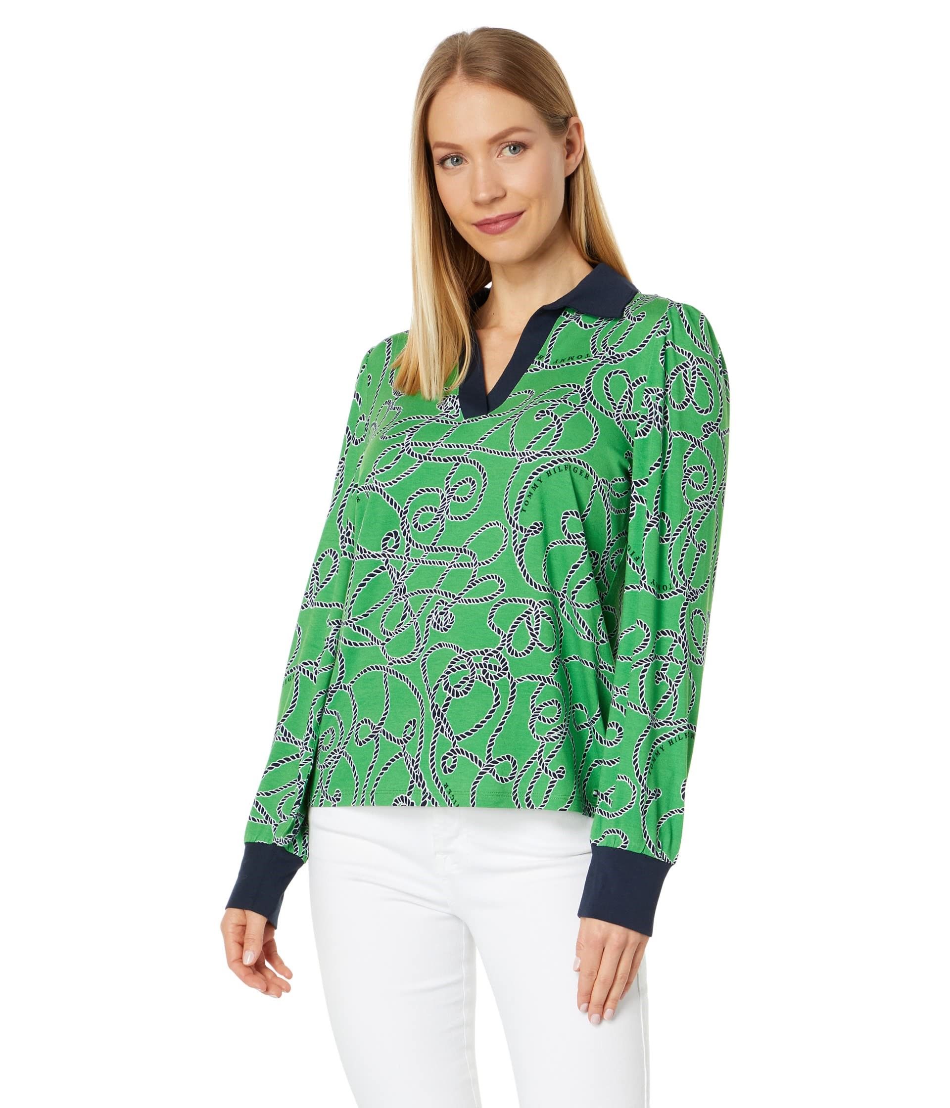 롱 슬리브 넥 카라 탑 Long Sleeve Johnny Collar Top 9882581 1051149