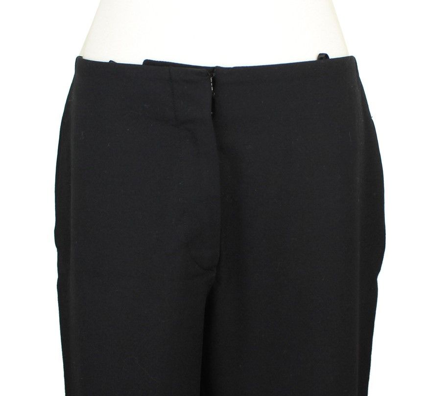 Jil Sander Black Wool Pants 36 26810073 | eBay