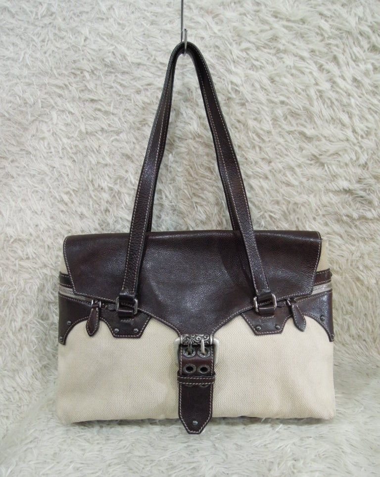 Jil Sander Canvas Shoulder Bag 27063285 | eBay