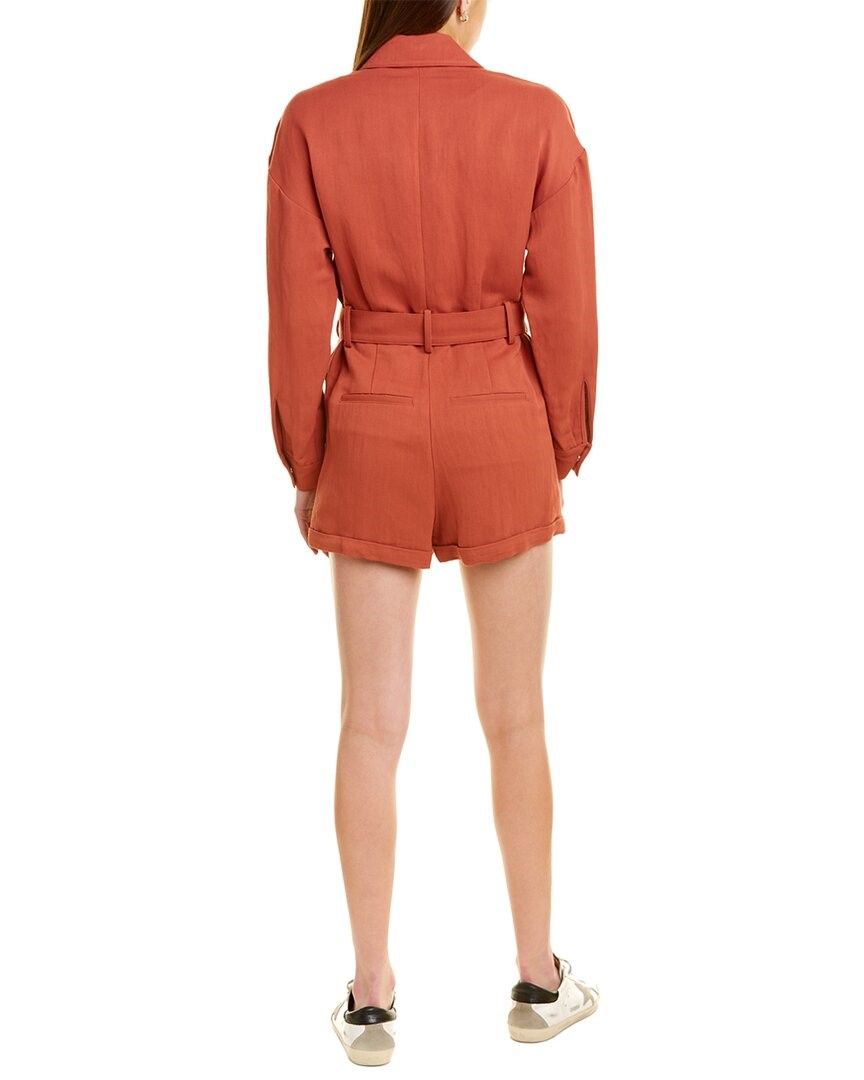 점프수트 IRO Ambrocio Linen-Blend Playsuit 1411599859