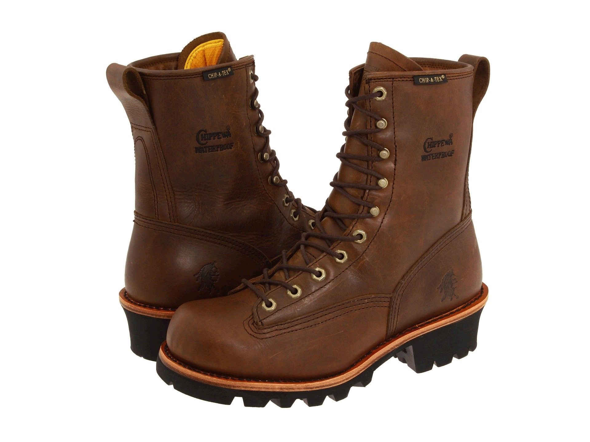 워터프루프 방수 8" Bay Apache Waterproof Lace-to-Toe Logger 7563586 6