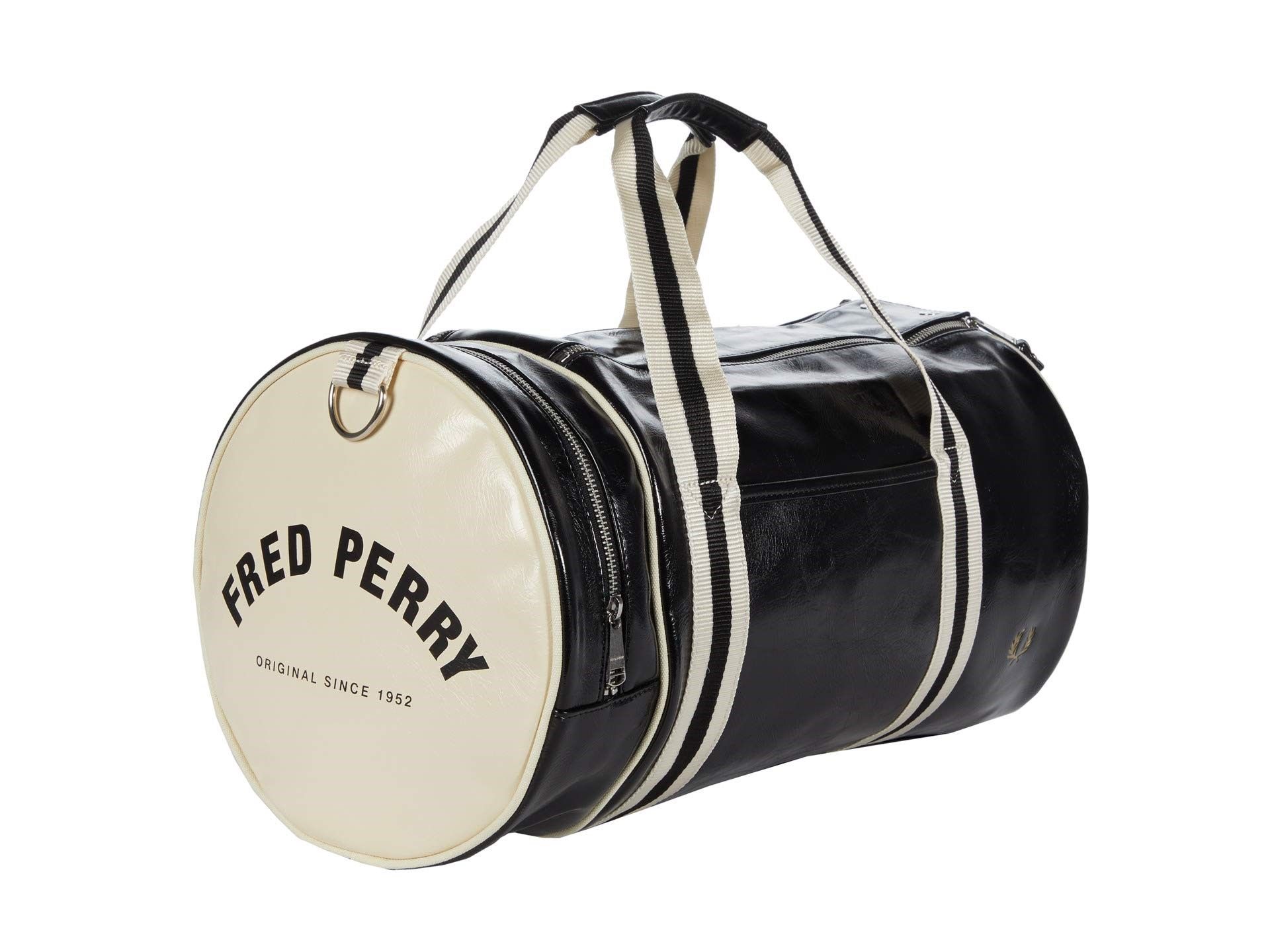 Fred Perry Classic Barrel Bag (Tan/Ecru) L7220-J89