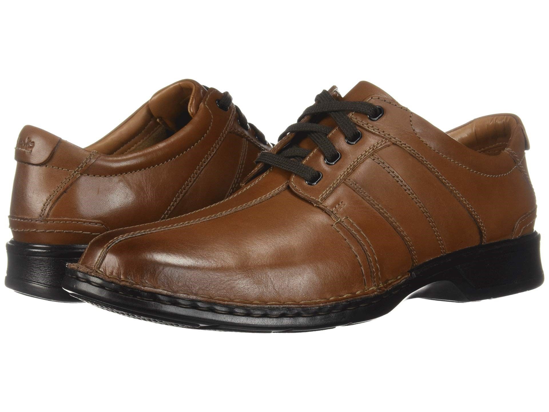 clarks touareg vibe brown leather