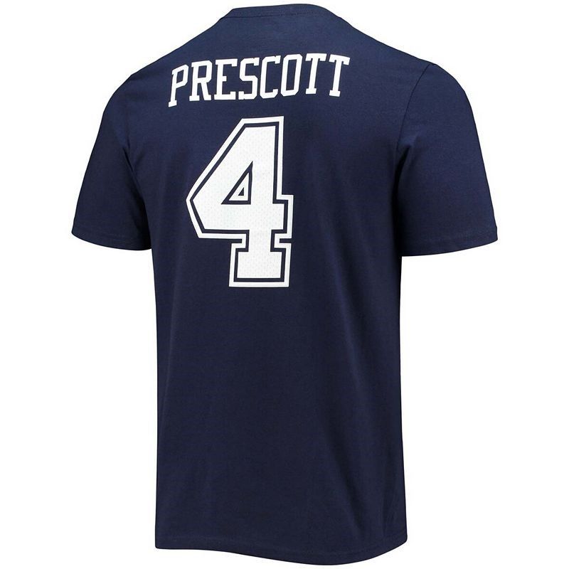 Fanatics Men's Dak Prescott Navy Dallas Cowboys Jersey