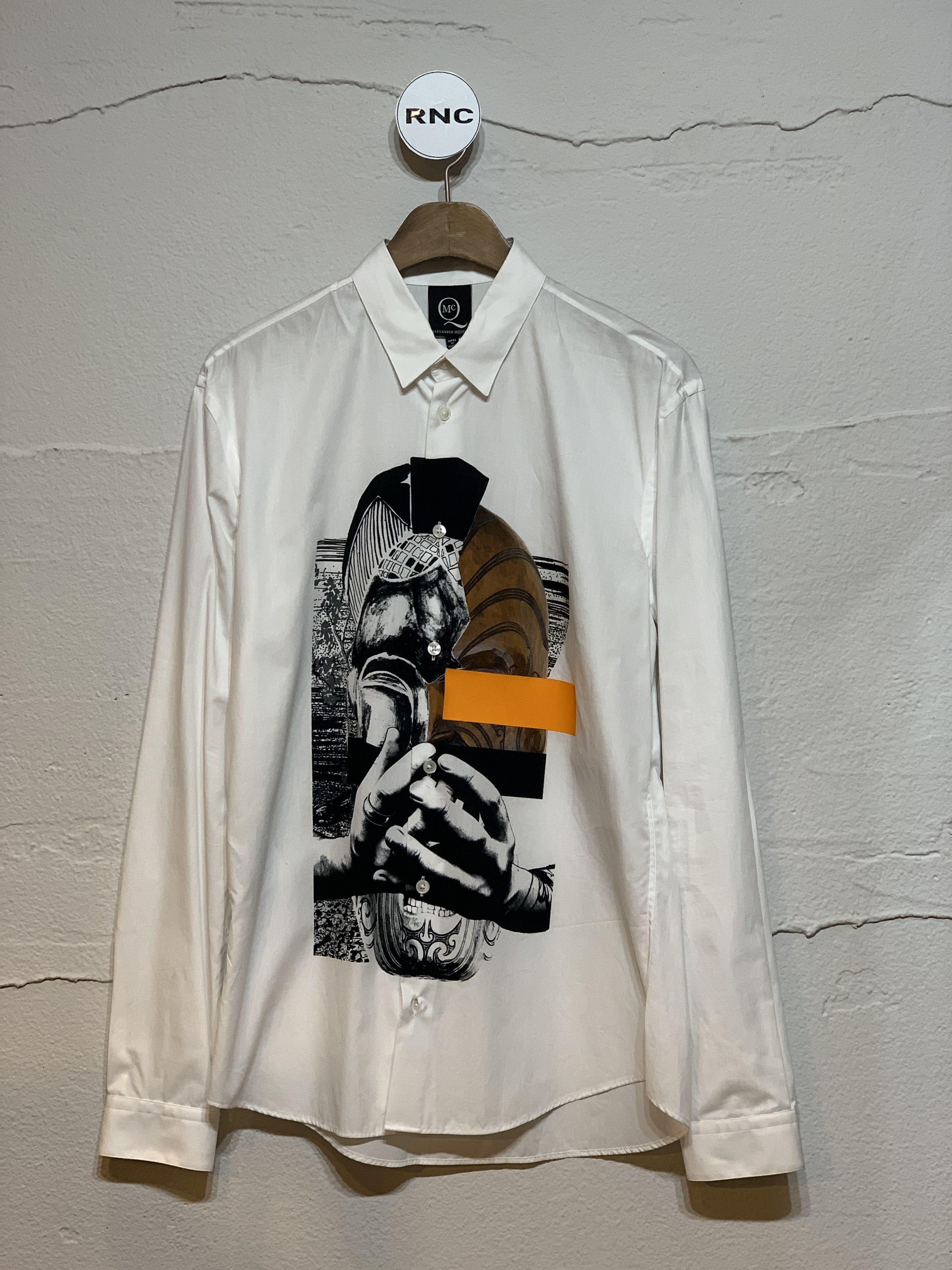 MCQ 화이트셔츠  남성 5435090879