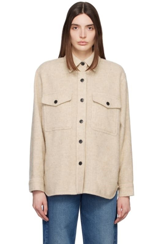 이자벨마랑-베이지 자켓 Beige Faxon Jacket 11988051 | 트렌비 이자벨마랑-베이지 자켓 Beige Faxon Jacket 11988051 | 트렌비... 