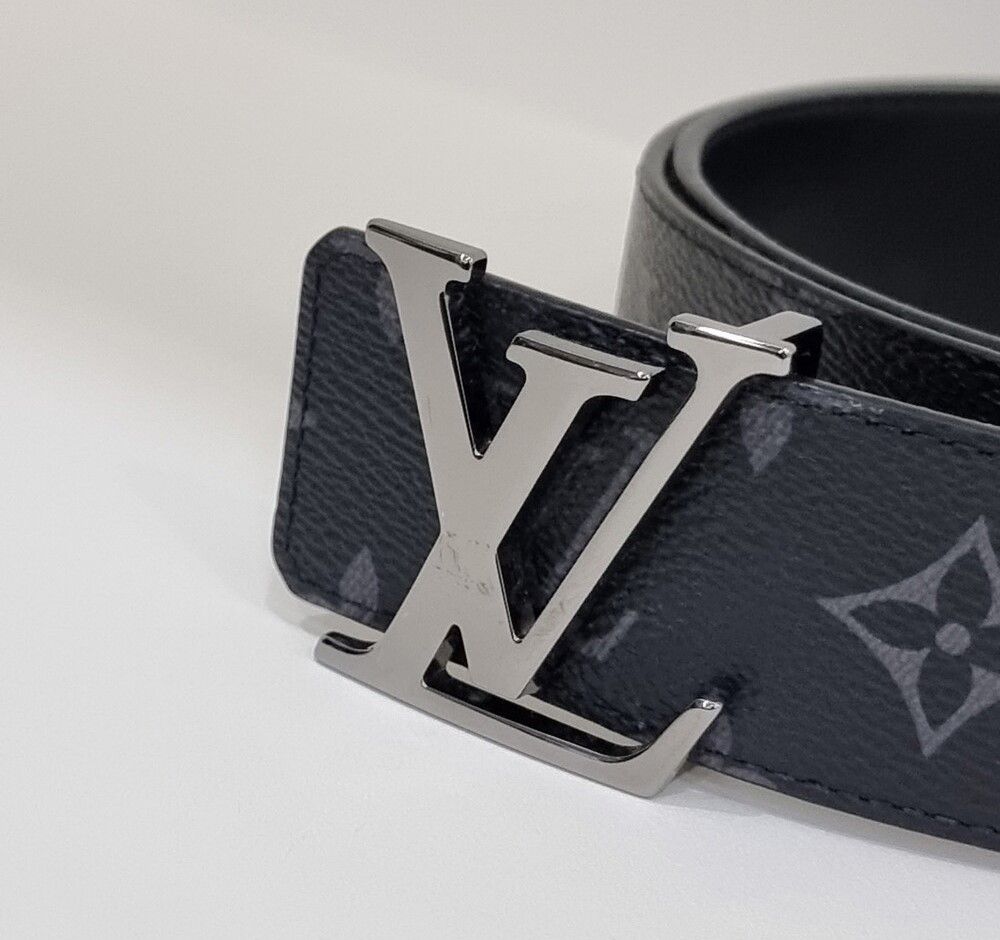 중고   M9043 이클립스 LV 이니셜 리버서블 벨트