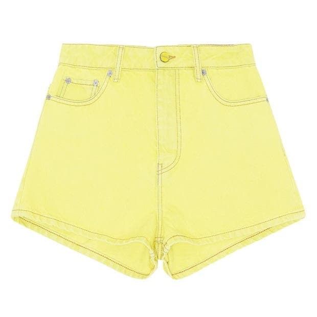 denim hot pant shorts