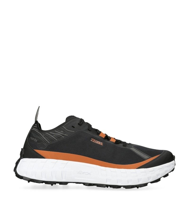 제냐-블랙 러닝 스니커즈 Ermenegildo Zegna black x norda Running Trainers | Harrods UK 19182306 | 트렌비 제냐-블랙 러닝... 