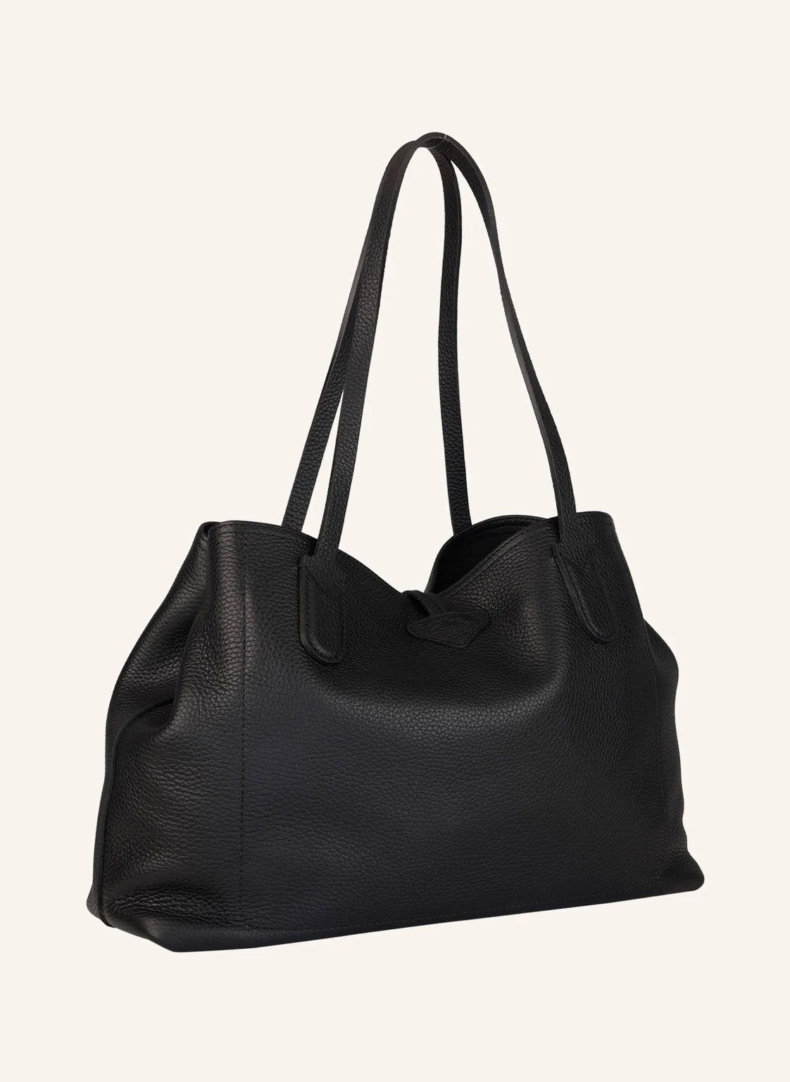 Roseau M Hobo bag Black - Leather (10153HCN001)