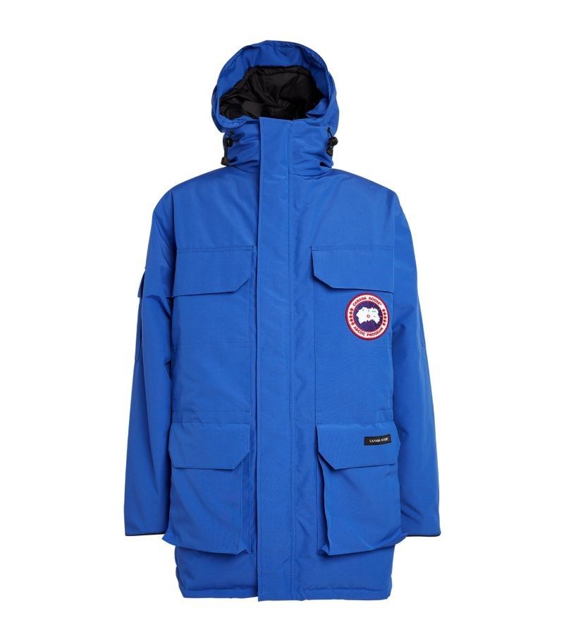 Canada Goose Mens Canada Goose blue Expedition Parka Harrods UK 18569207