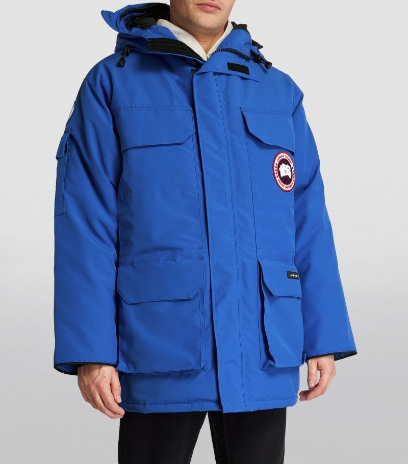 Canada Goose Mens Canada Goose blue Expedition Parka Harrods UK 18569207