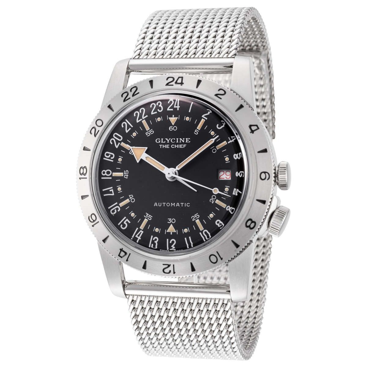 글라이신-빈티지 더 Airman Vintage The Chief Mens  Watch GL0468 | TRENBE 글라이신-빈티지 더 Airman Vintage The Chief... 
