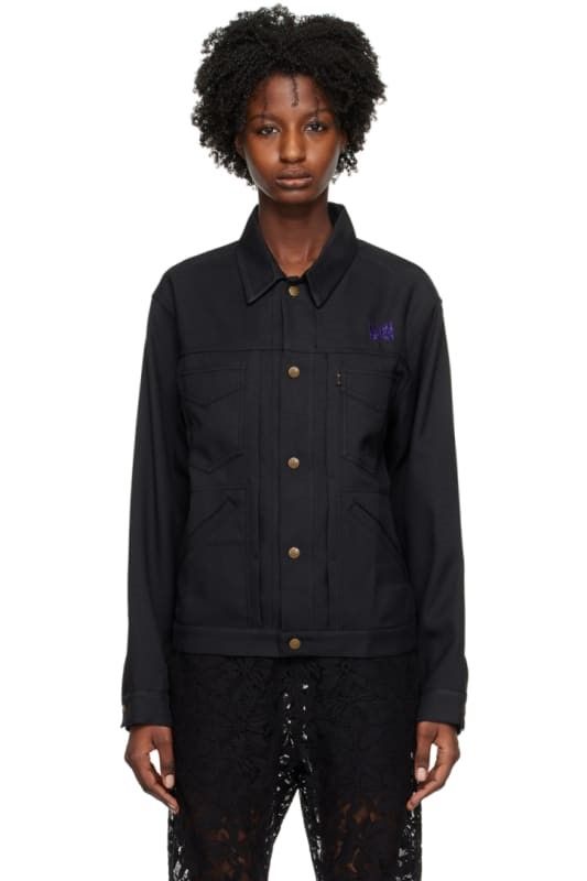 니들스-NEEDLES 니들스 23 Sport Jacket - PeR Gabardine BLACK (MR196