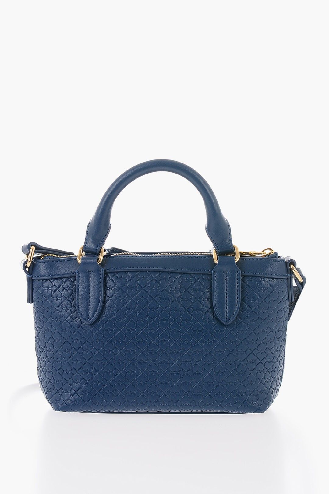 러브 포우 가죽 발렌티나 크로스백 가방 LOVE Faux Leather VALENTINA Crossbody Bag with all-Over Hearts 490456