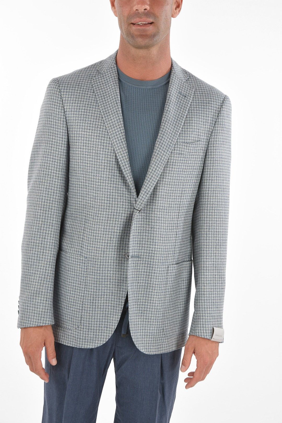 실크 게이트 블레이저 Silk GATE Blazer with Notch Lapel 412176