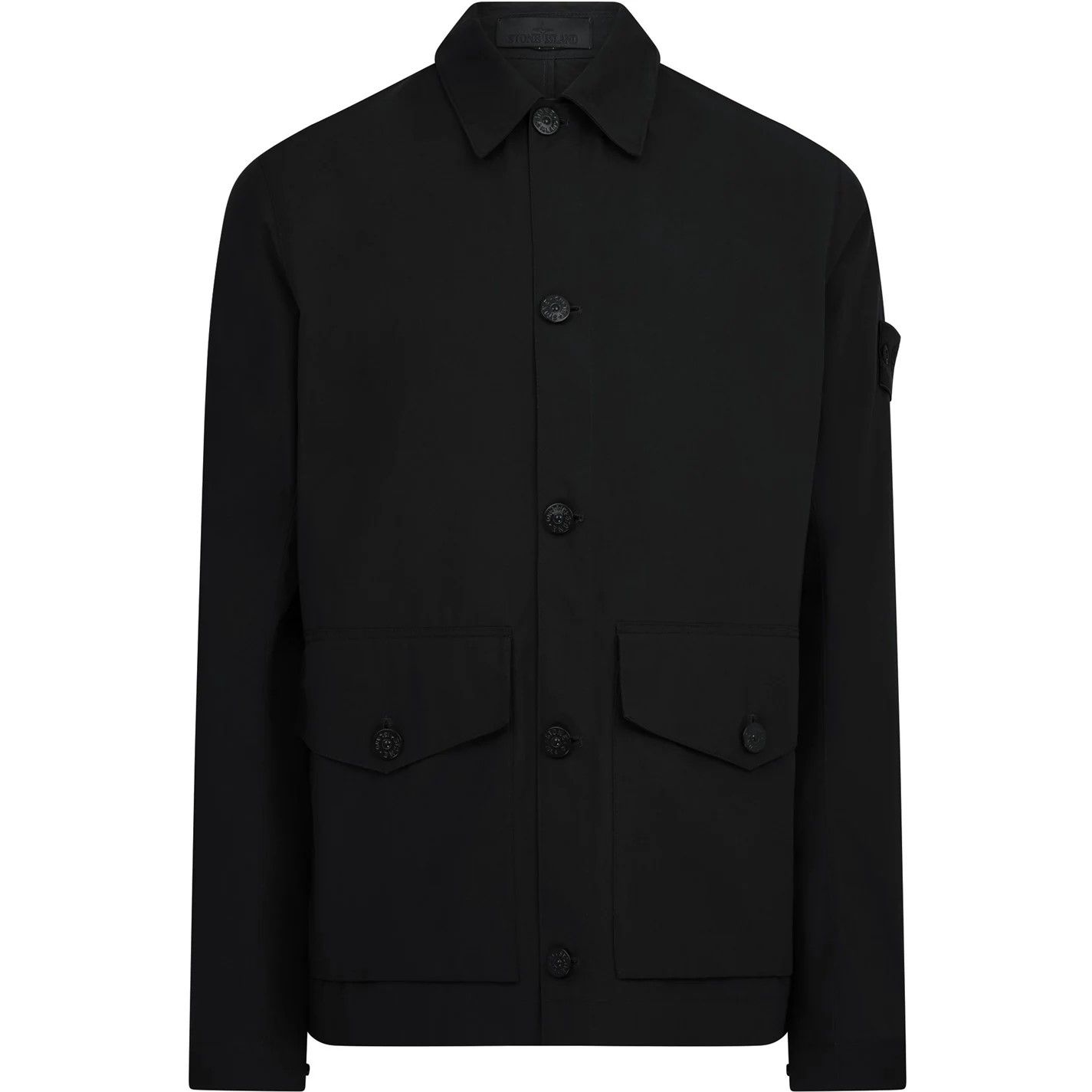 고스트 오버셔츠 Ghost O-Ventile Overshirt 602119 Black V0029