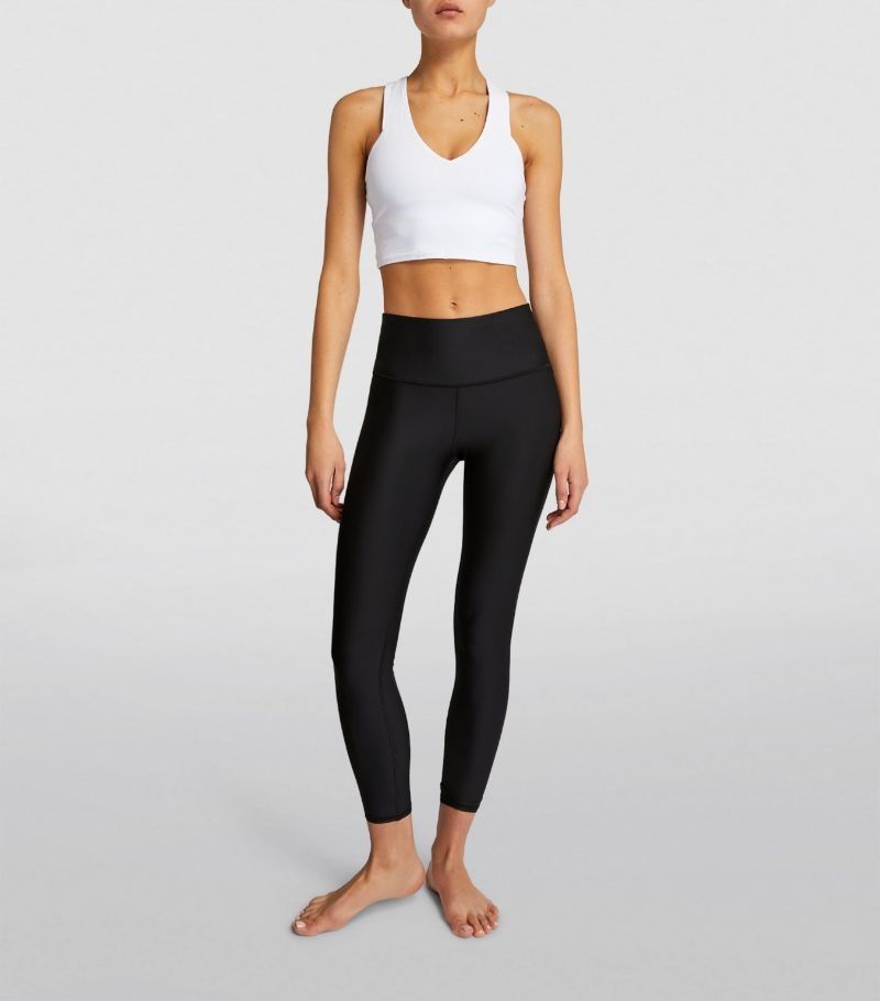 알로요가-요가 블랙 하이웨스트 레깅스 Alo Yoga black High-Rise 7/8 Airlift Leggings, Harrods UK 19212159