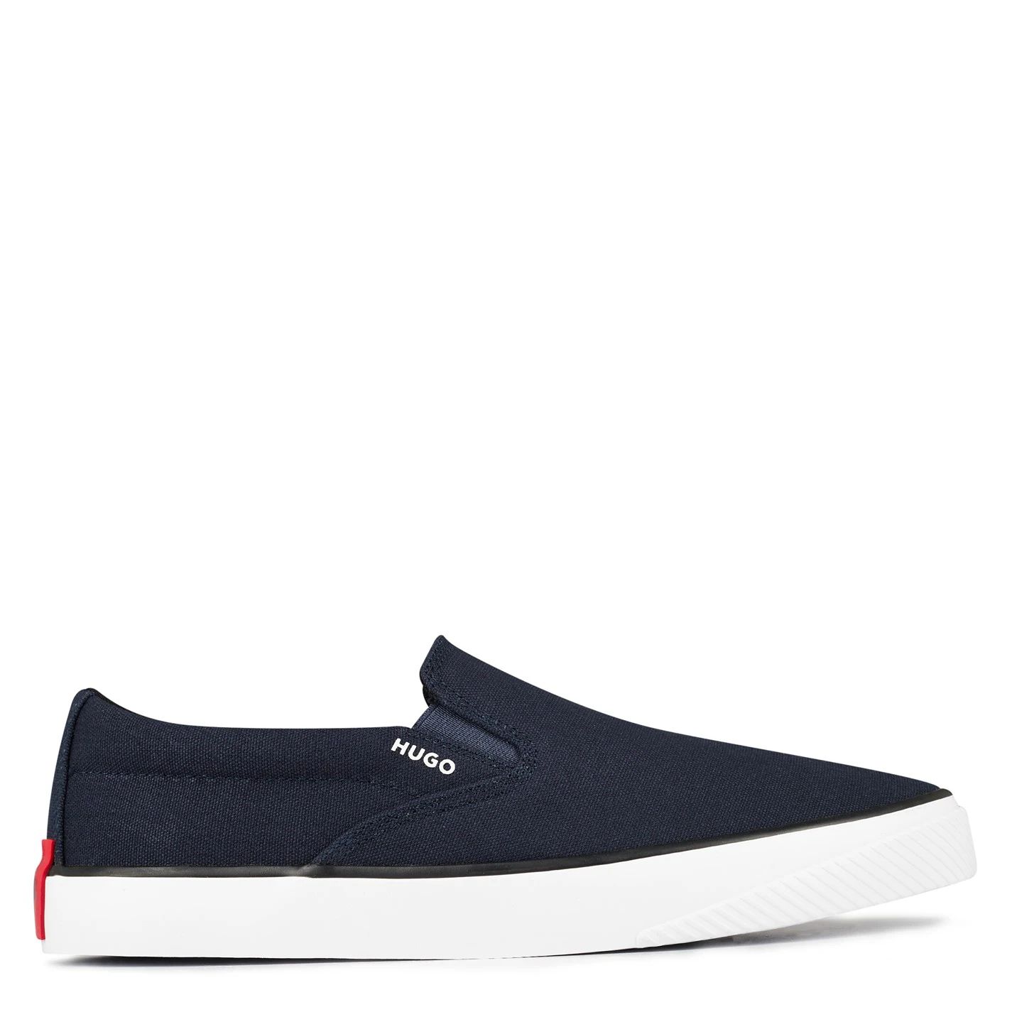 슬립 신발 다크 블루 Hugo Dyer Slon Slip On Shoes Dark Blue 401 11355318