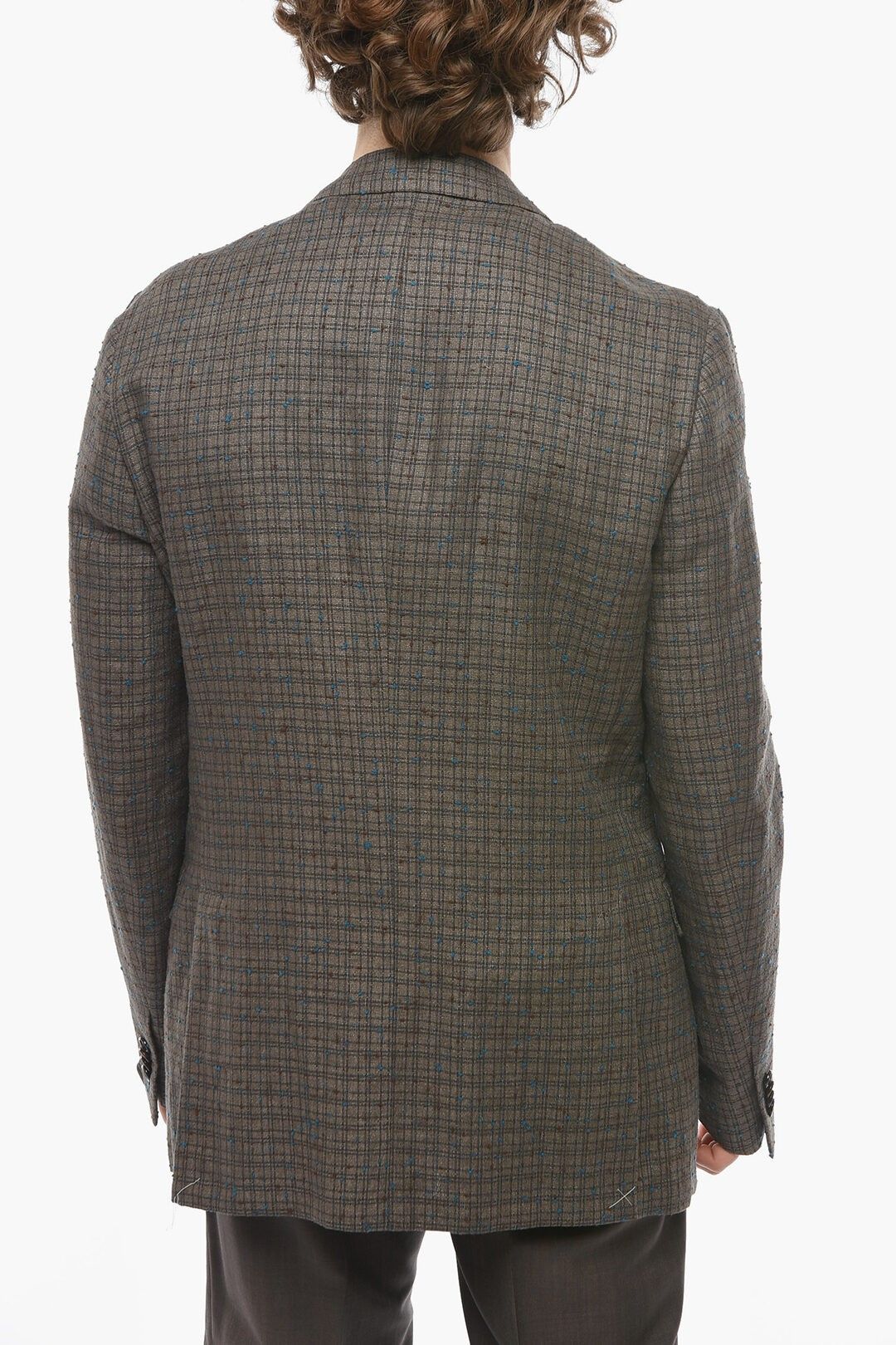모티프 게이트 린넨 블렌드 블레이저 Fil a Fil Motif GATE Linen Blend Blazer 519700