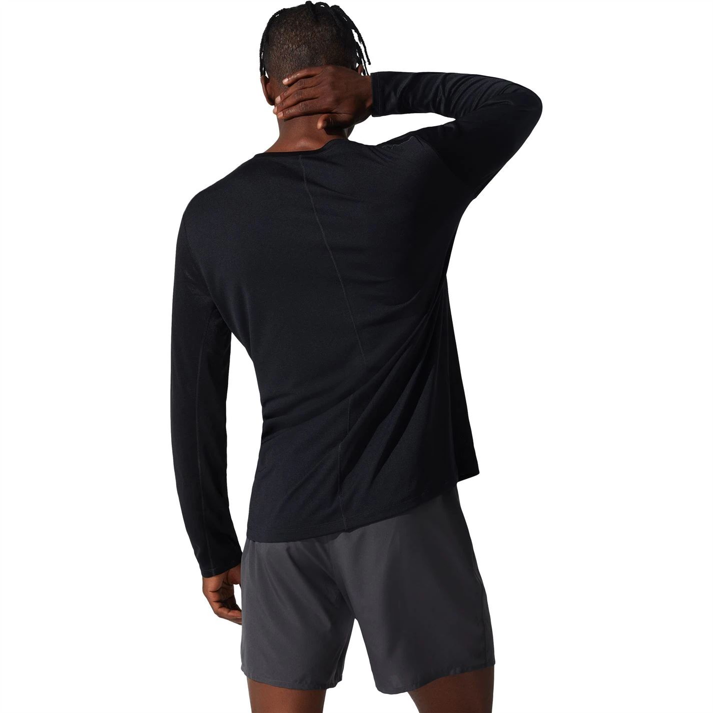 Mens Core LS Running Top Black 45216903 37538605