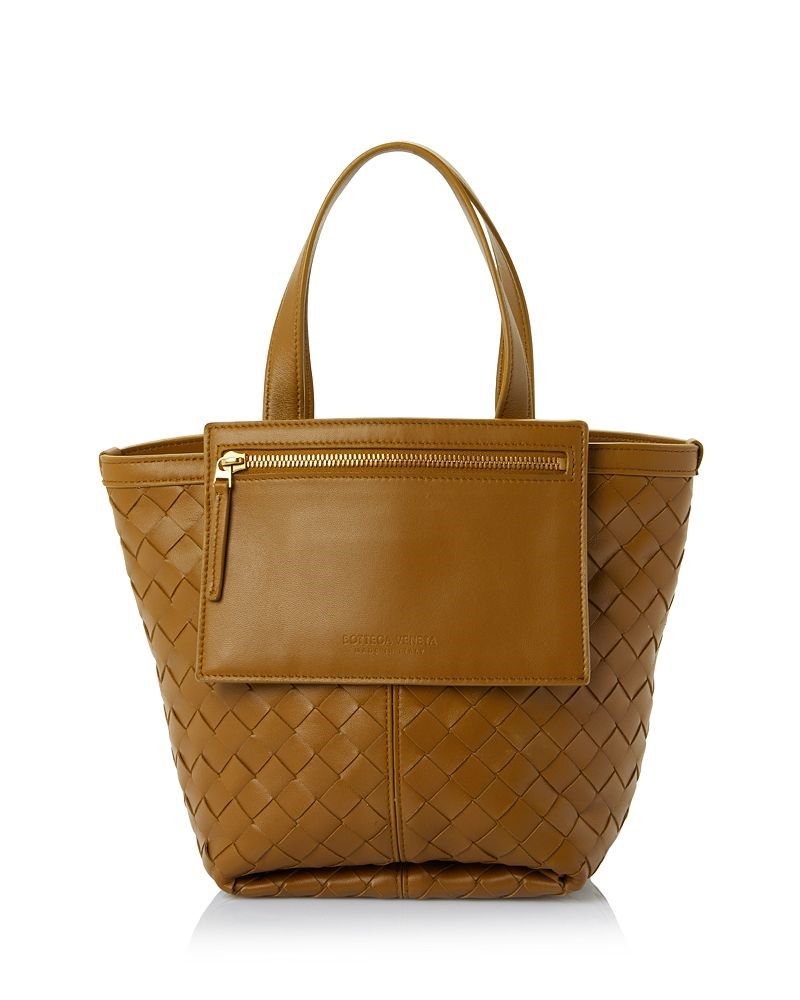 스몰 플리 플랩 인트레치아토 가죽 숄더 가방 Small Flip Flap Intrecciato Leather Shoulder Bag 4727188