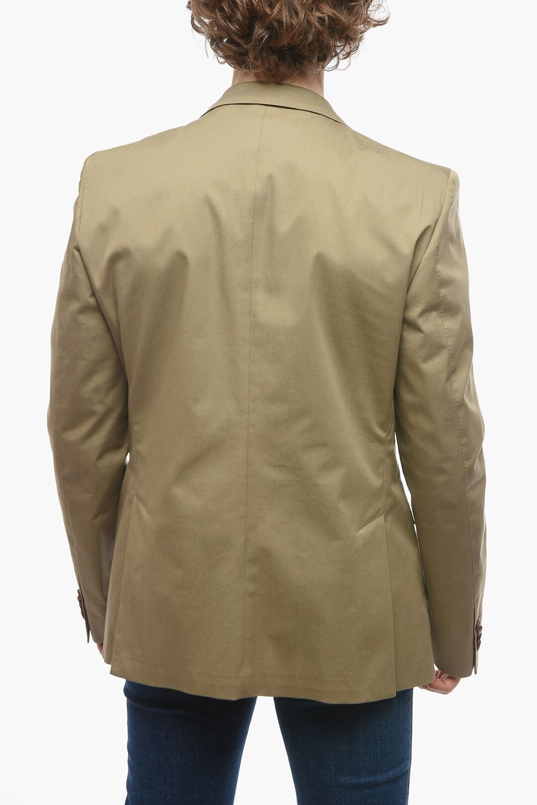 cc 컬렉션 코튼트윌 블레이저 CC COLLECTION Cotton-twill RESET Single-breasted Blazer 526403