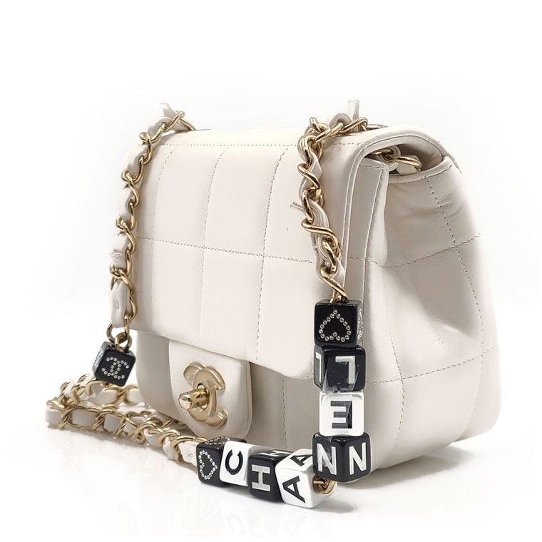 CHANEL Cube Mini Chain Flap Bag 4323013 47013183 | eBay