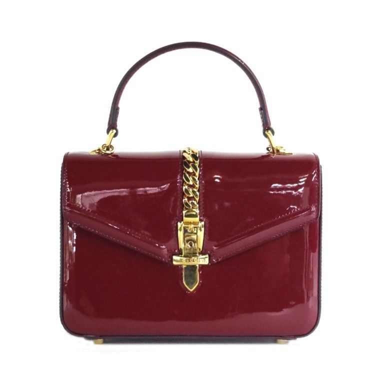 高い信頼 厚い信頼 Gucci Patent Silvi 1969 Mini Top Handle Bag 589479 18617969 Tシャツ(半袖/袖なし)