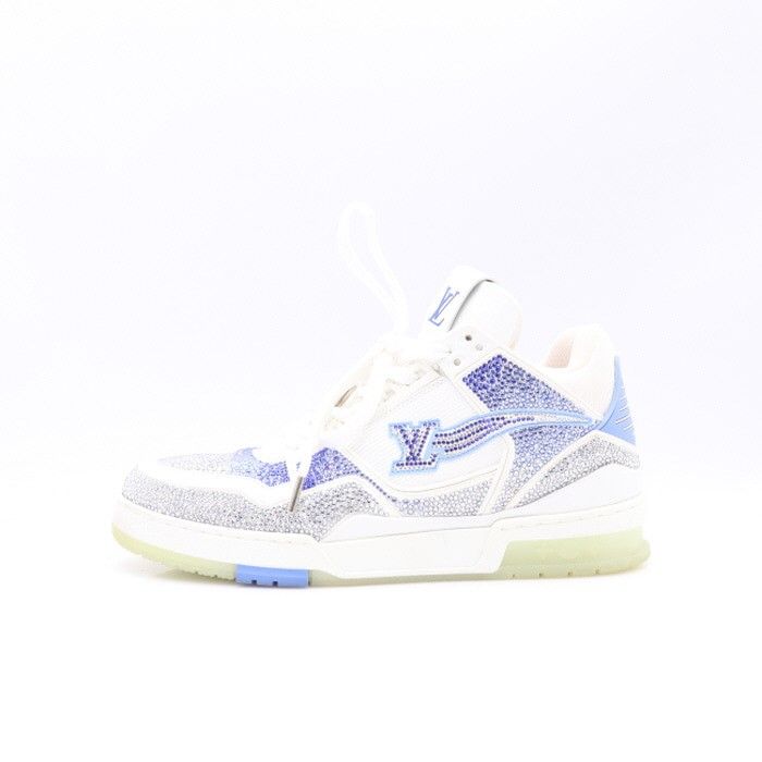 Buy Louis Vuitton Trainer 'Azur Crystals' - 1A8AHW