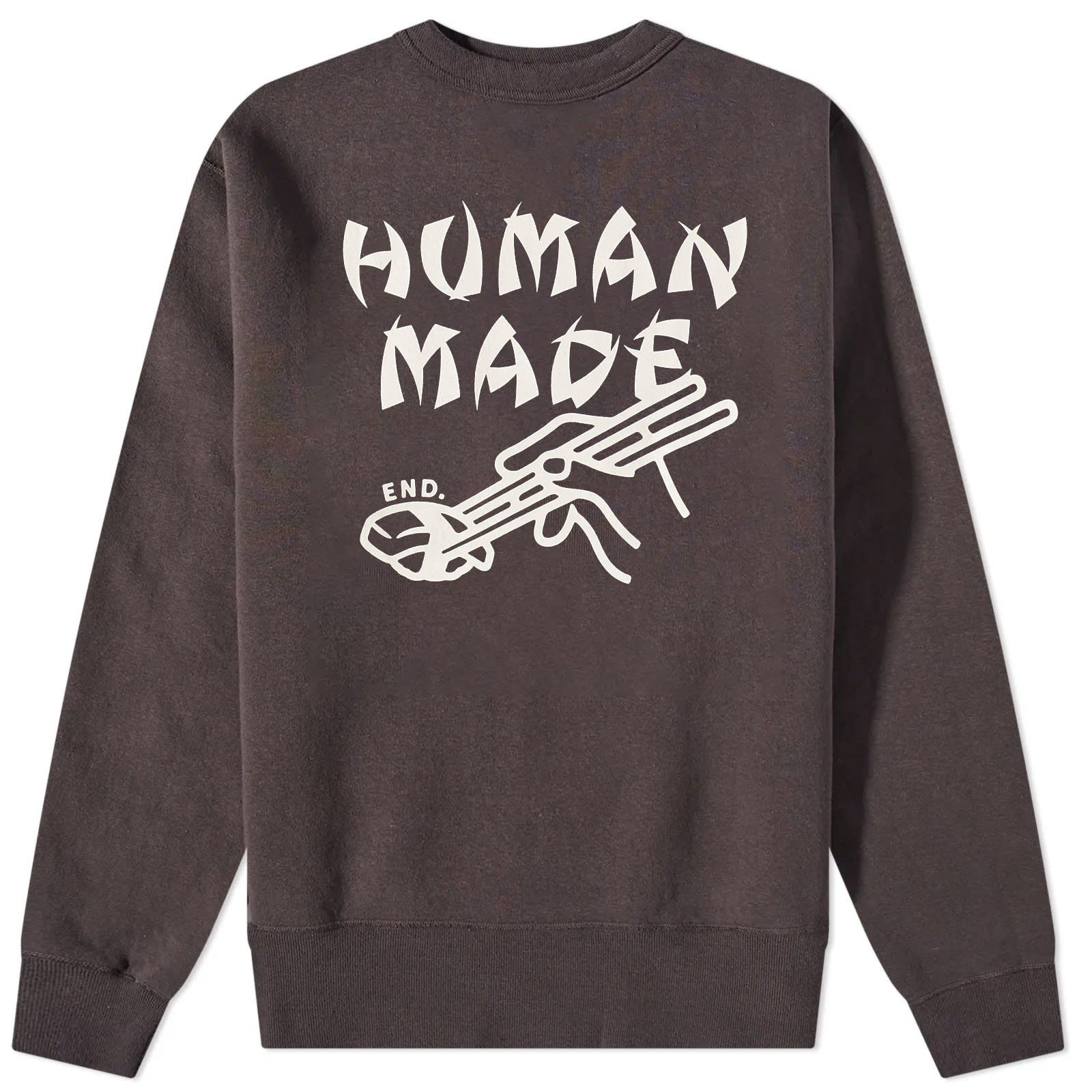 END. X HUMAN MADE SUSHI SWEAT Black L - トップス