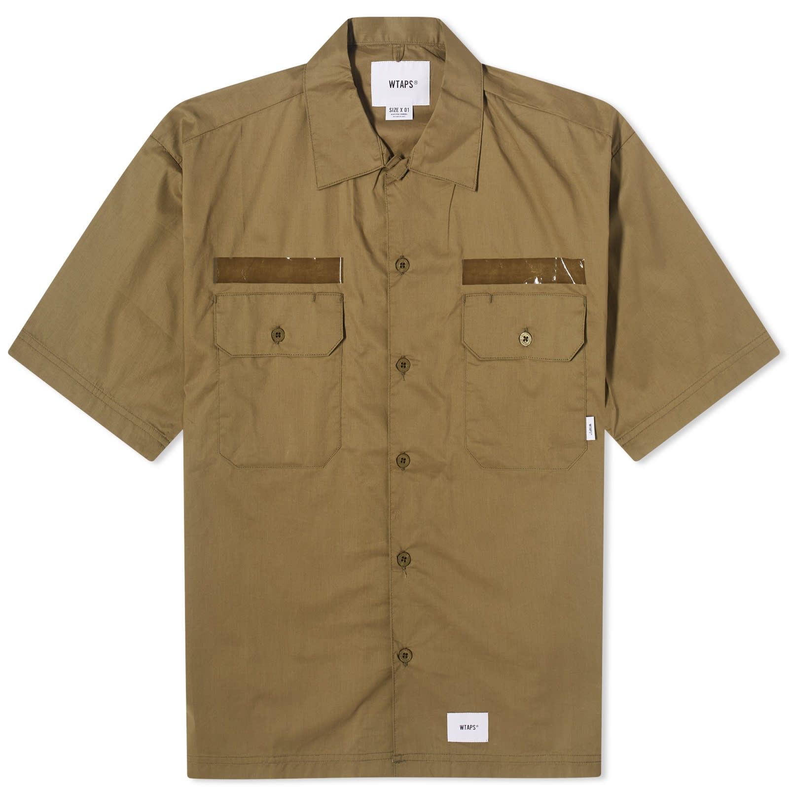 더블탭스-셔츠 자켓 Jungle Shirt Jacket 222WVDT-SHM03-OL Olive Drab