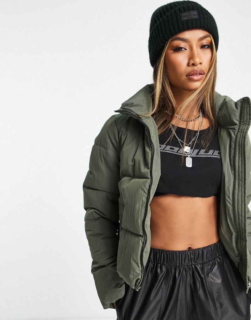 자켓 Only   Wattierte Jacke in Khakigrun 202936025KHAKI