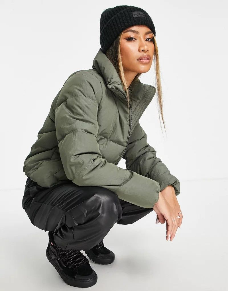 자켓 Only   Wattierte Jacke in Khakigrun 202936025KHAKI