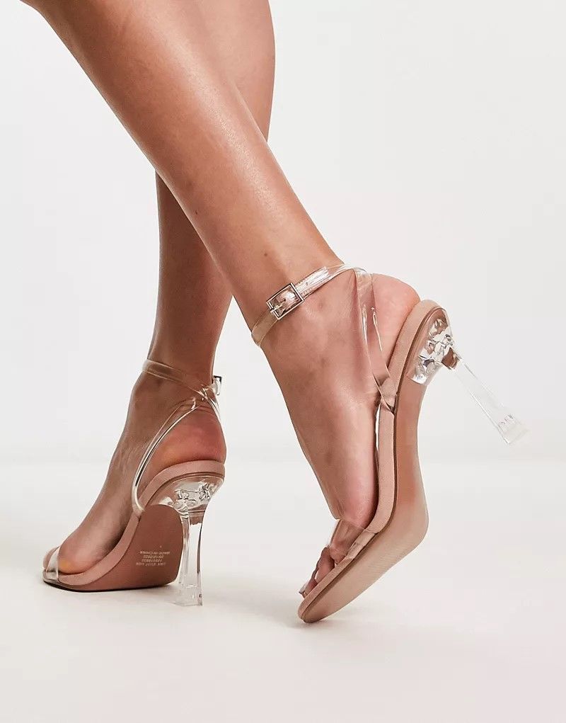 Notion   Zarte Absatzsandalen in transparenter Optik 204142386TRANSPARENT