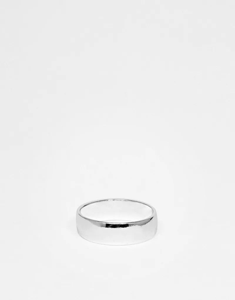 반지 Flacher, silberfarbener Ring 200559211SILBER