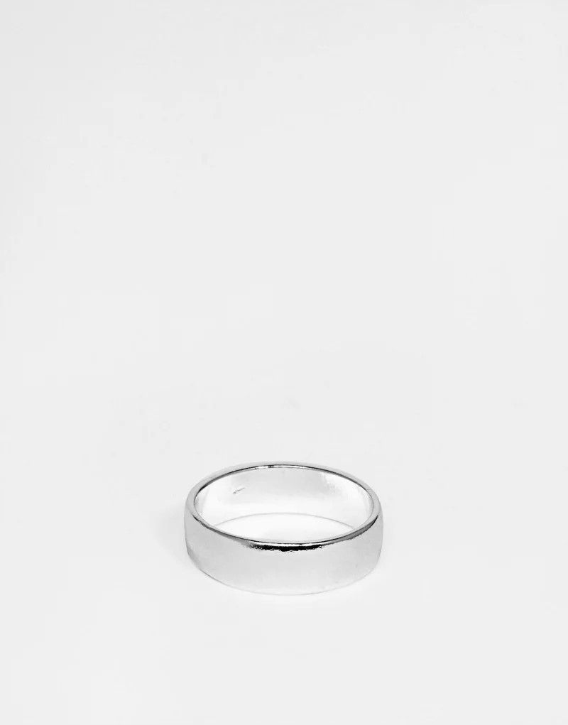 반지 Flacher, silberfarbener Ring 200559211SILBER
