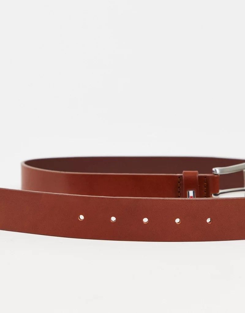 뉴 브라운 New Denton   Ledergurtel in dunklem Braun, 3,5 cm 201590890Dunkle Bräunung