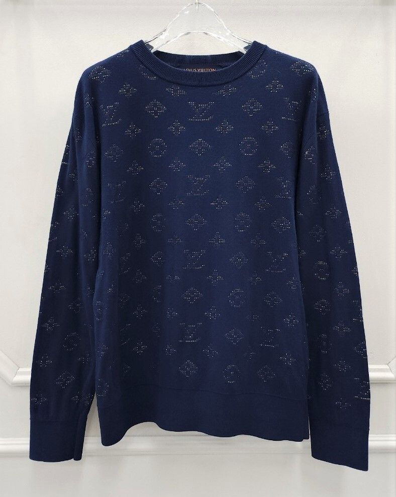 Louis Vuitton Gradient Monogram Fil Coupe Sweatshirt Multicolor